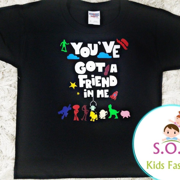 Jerzees Other - Customize Toy Story Theme top